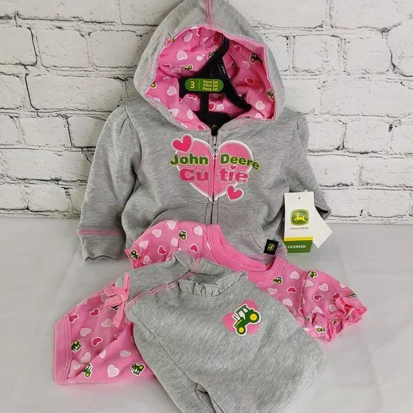 John Deere Matching Sets Johndeere Hoodie Jacketbody Suit